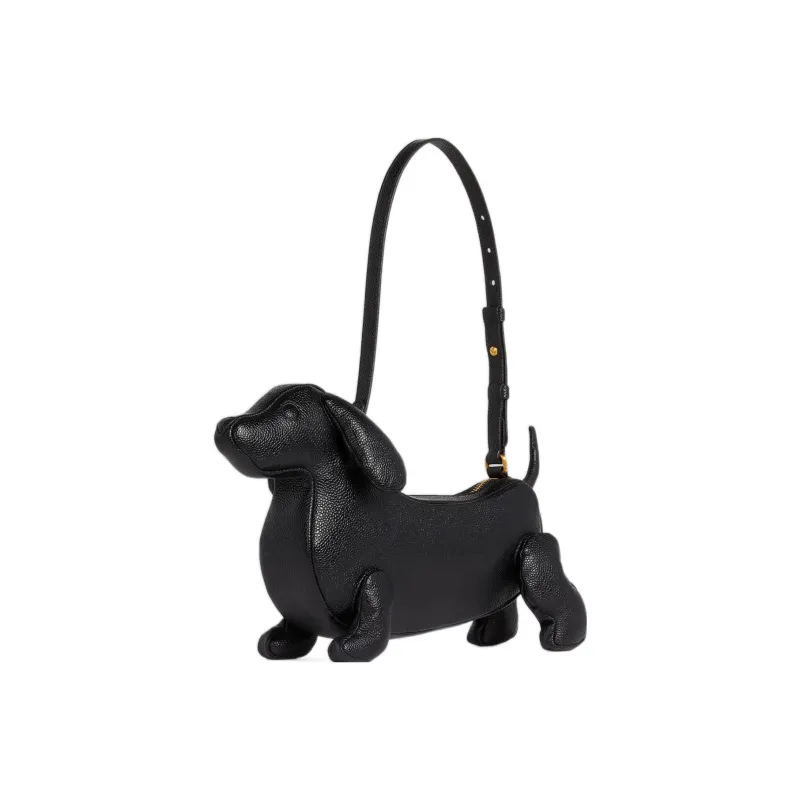 THOM BROWNE Hector Zipped Shoulder Bag-1