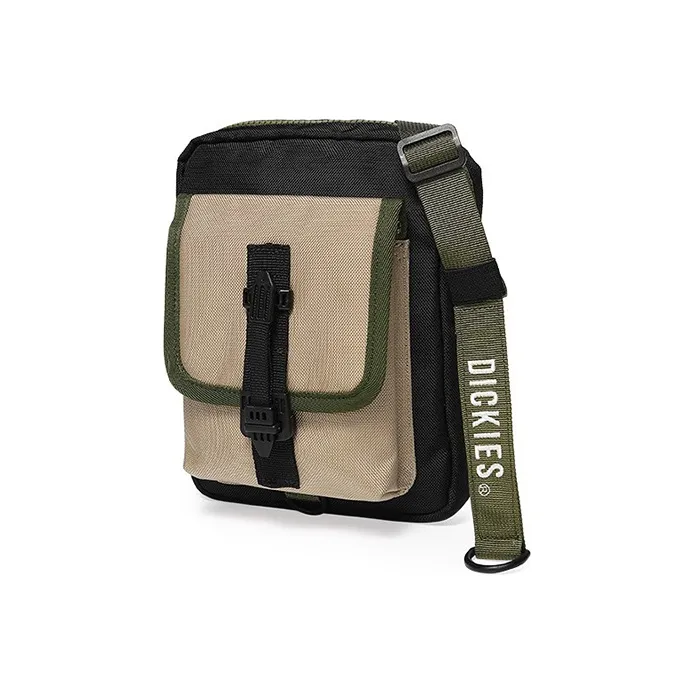Dickies Polyester Cell Phone Pouch Shoulder Bag Unisex Army Green-1