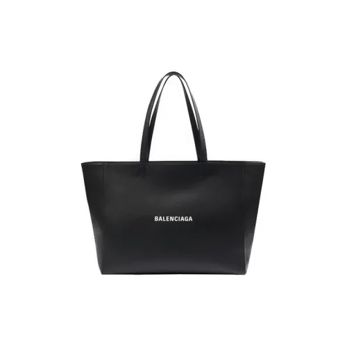Balenciaga Calfskin One Shoulder Handbag Women's Black
