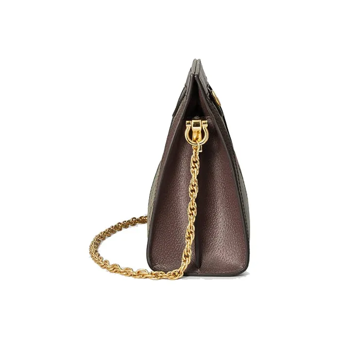 GUCCI Ophidia Canvas With Leather Canvas Bag, Crossbody Bag, Shoulder Bag Women's-3