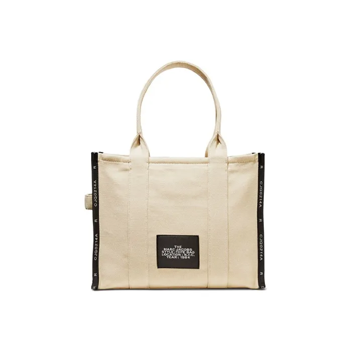 MARC JACOBS The Jacquard Large Tote Warm Sand-2