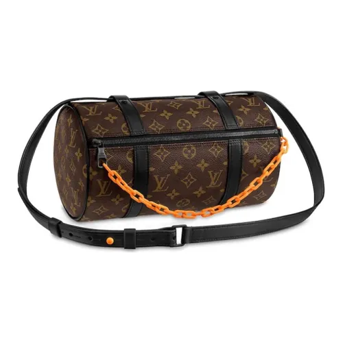 LOUIS VUITTON Polochon Papillon Messenger Mini Brown