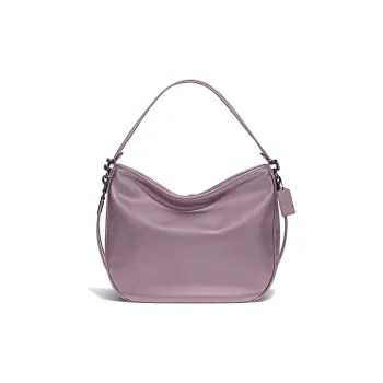 COACH Tabby Smooth Leather Handbag, Shoulder Bag, Crossbody Bag, Shoulder Bag Tubas Women's Purple