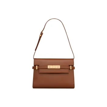 SAINT LAURENT MANHATTAN Leather Crossbody Bag, Shoulder Bag Women's