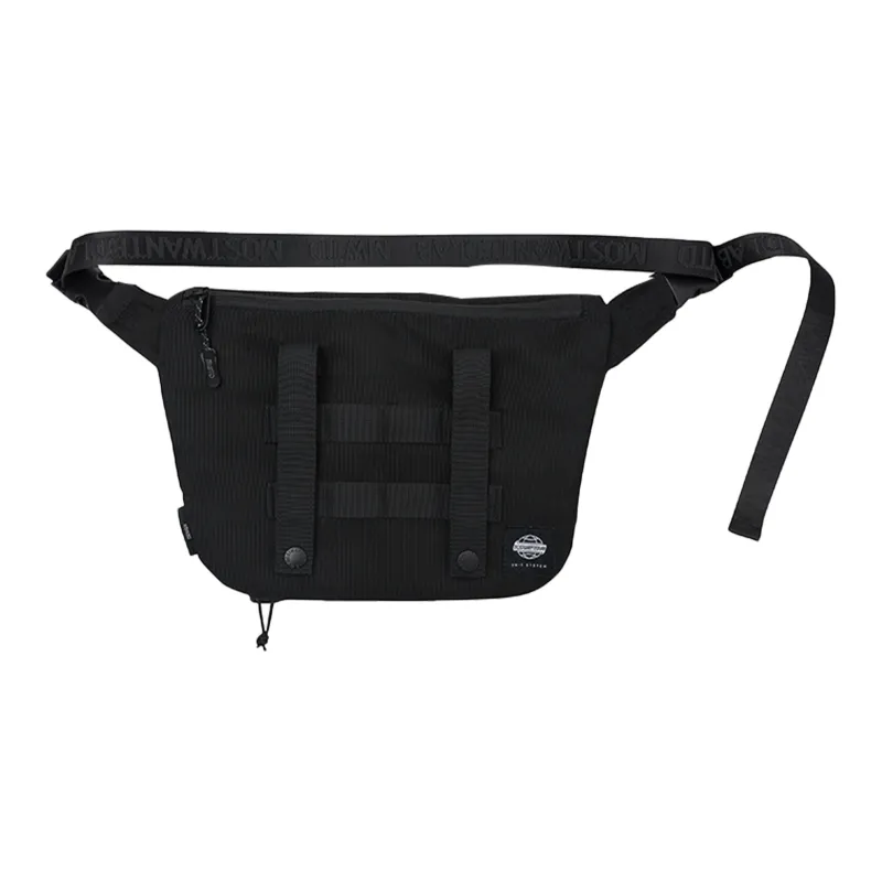 MostwantedLab Machine Buffalo Jin Crossbody Bag, Sling Bag, Fanny Pack Regular Unisex Black-1