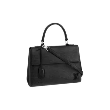 LOUIS VUITTON Cluny Leather Shoulder Bags Handbags Regular Women's Black