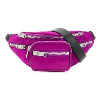 Alexander Wang Artificial Leather Fanny Pack Sling Bags Mini Women's Purple
