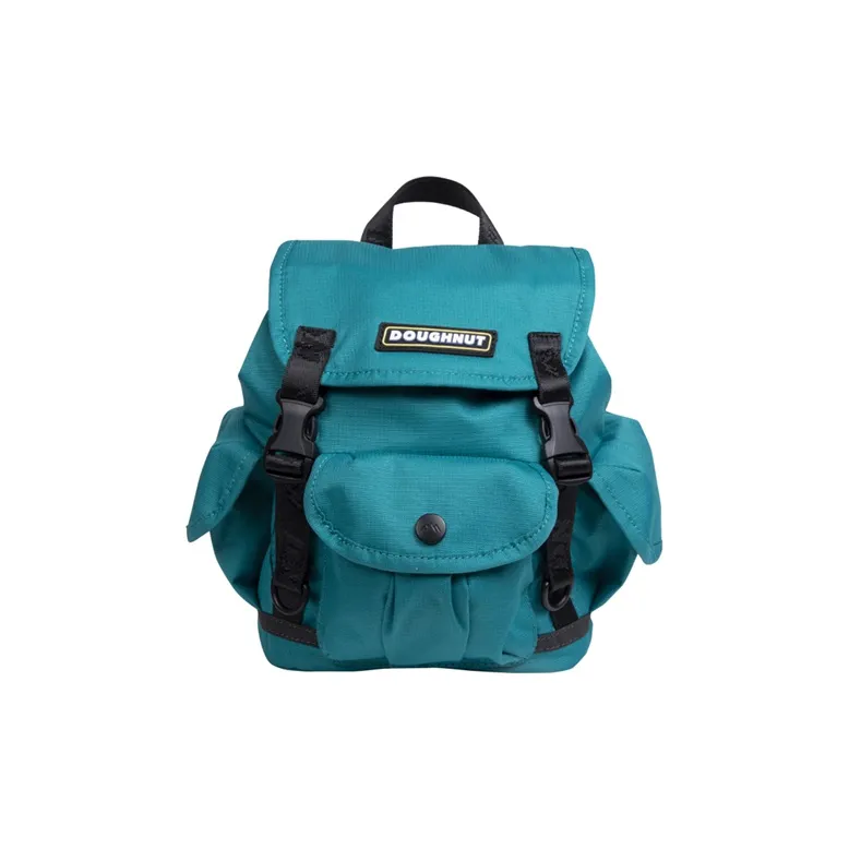 Doughnut Nylon Backpack Crossbody Bag Shoulder Bag Mini Unisex Duck Green-0