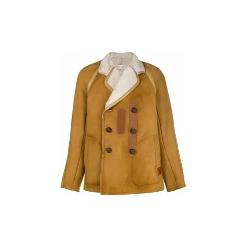 Maison Margiela Jackets Men Yellow