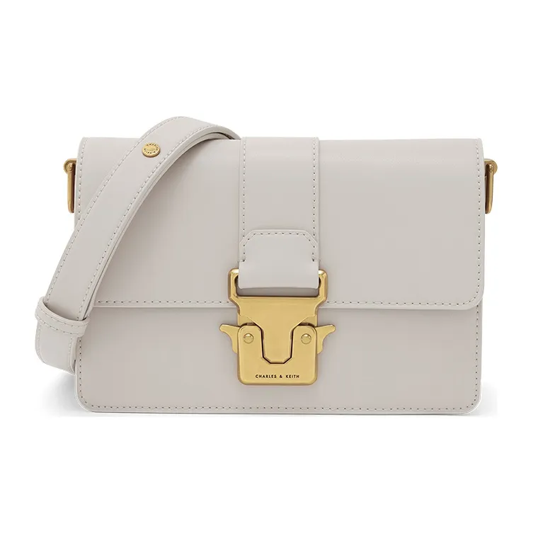 CHARLES&KEITH PU Small Square Bag, Crossbody Bag Women's Multicolor-8