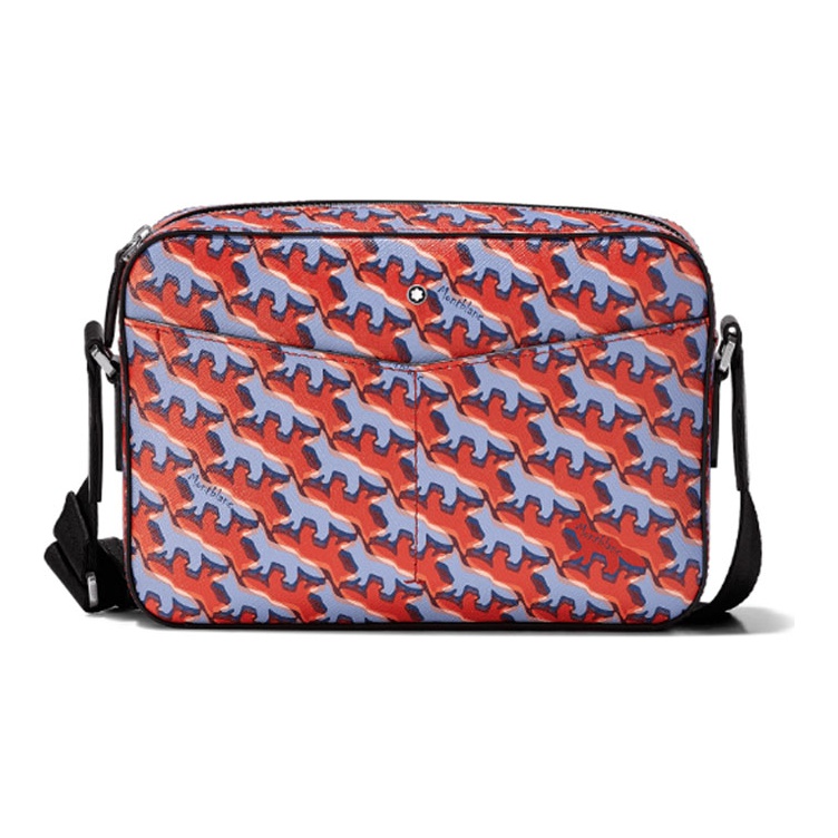 Maison Kitsune X MONTBLANC Crossbody Bags - POIZON