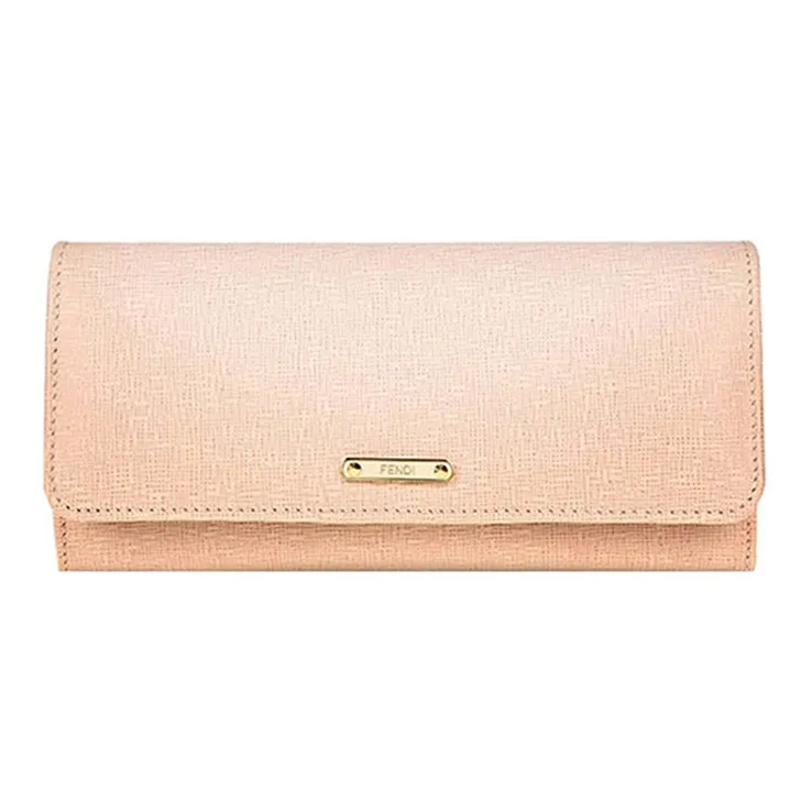 FENDI Leather Wallet Regular Women's Light Pink-0