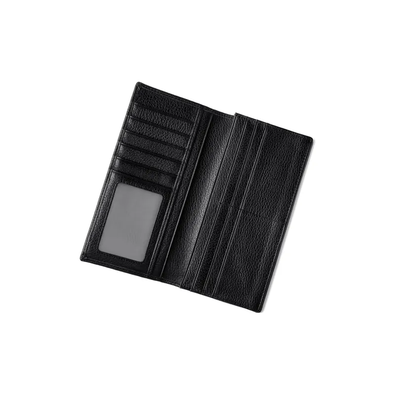 Ace Paul Cow Leather Wallet Men's Black-6