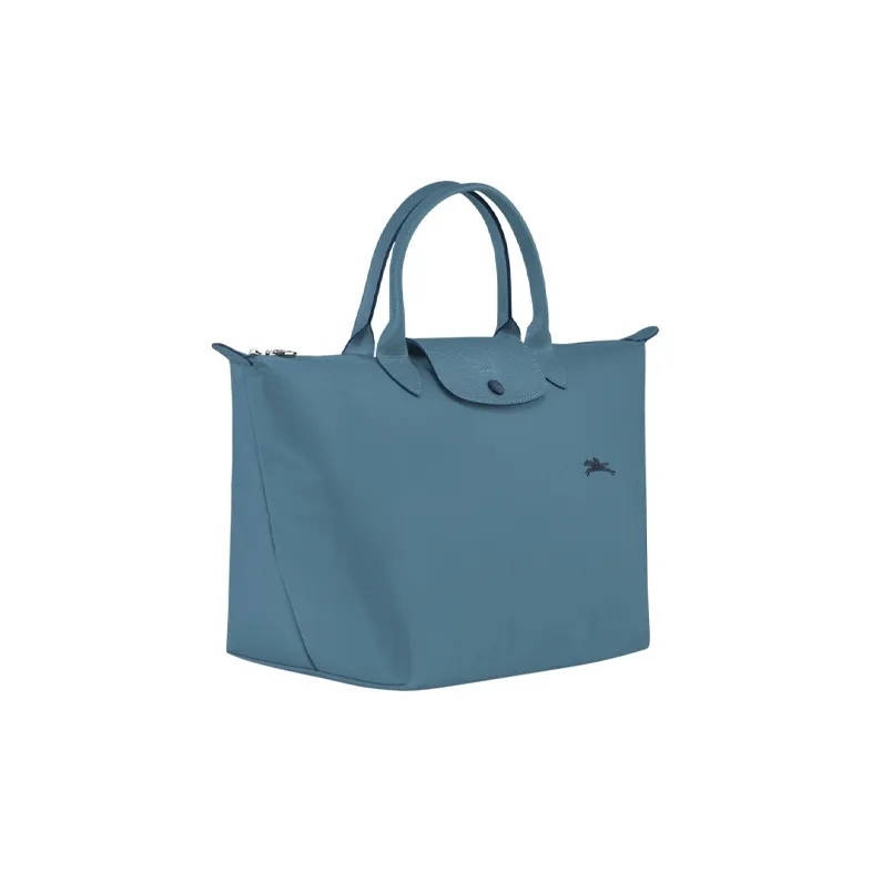 LONGCHAMP Le Pliage Club Canvas One Shoulder Handbags Medium Size Women's Blue-1