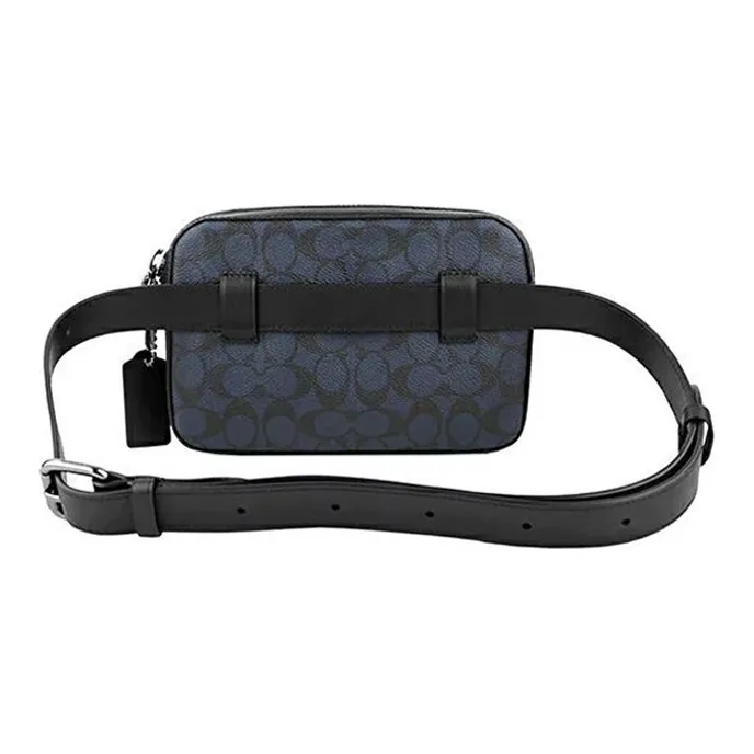 COACH Metropolitan Soft Leather Fanny Pack Men's Blue-1