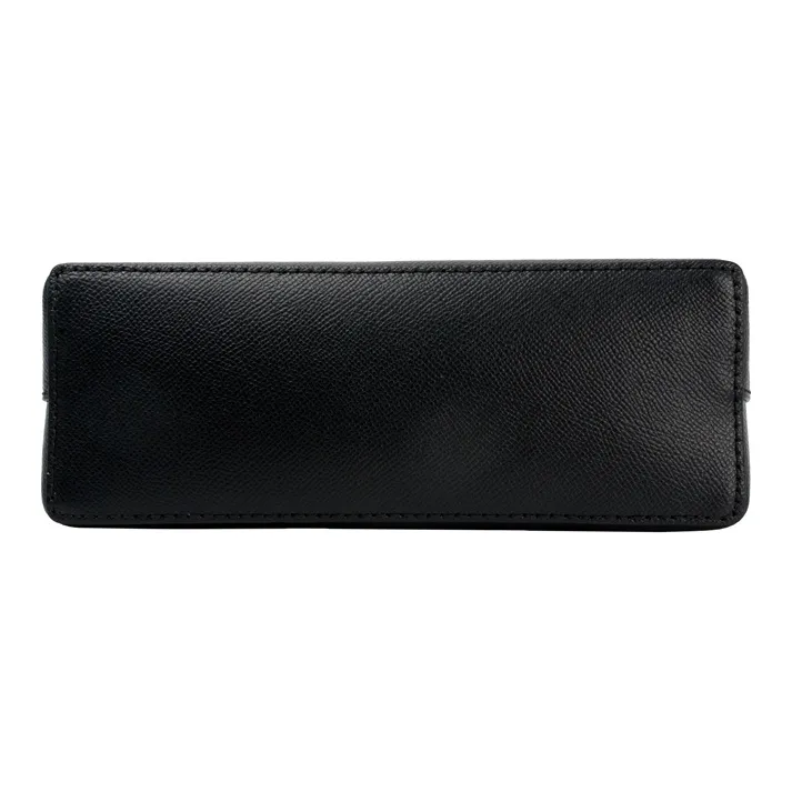MICHAEL KORS Mott Leather Dome Bag Shoulder Bag Crossbody Bag Large Size Women's Black-3