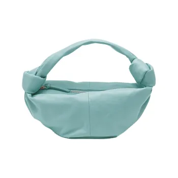 Bottega Veneta Cow Leather Shoulder Bag, Crossbody Bag, Handbag Women's Lake Blue
