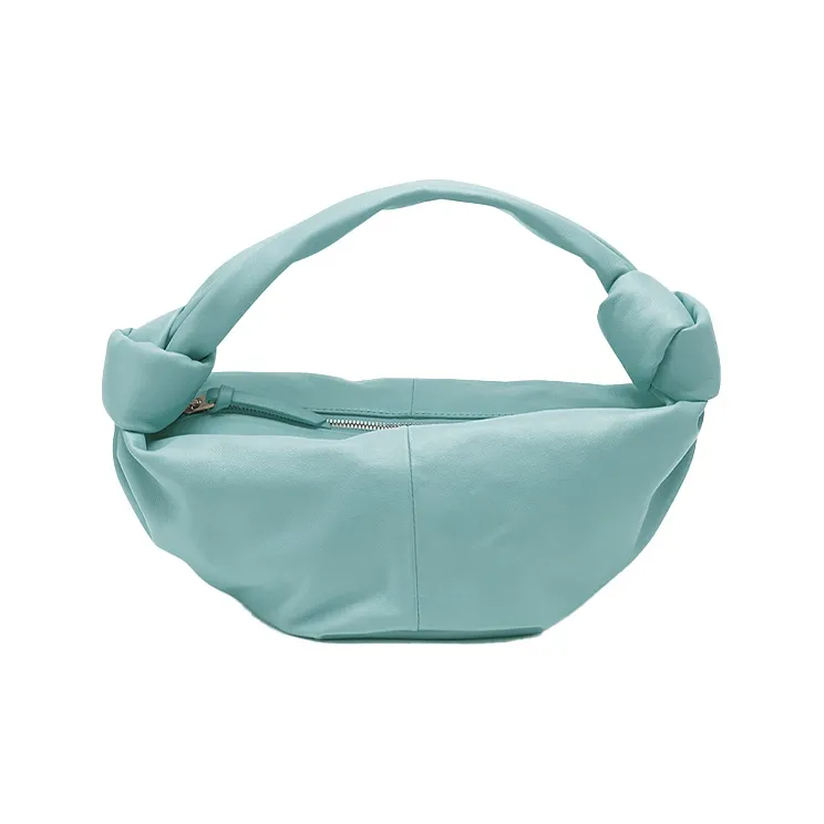 Bottega Veneta Cow Leather Shoulder Bag, Crossbody Bag, Handbag Women's Lake Blue-0