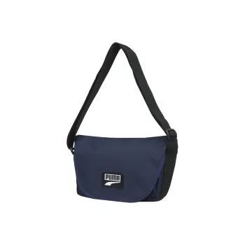 PUMA Leather Messenger Bag Crossbody Bag Shoulder Bag Mini Unisex Tweed Blue