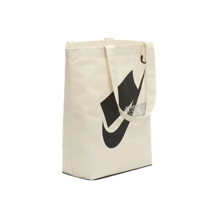Nike Heritage Cotton Tote Bag, Shopping Bag Regular Unisex White-1