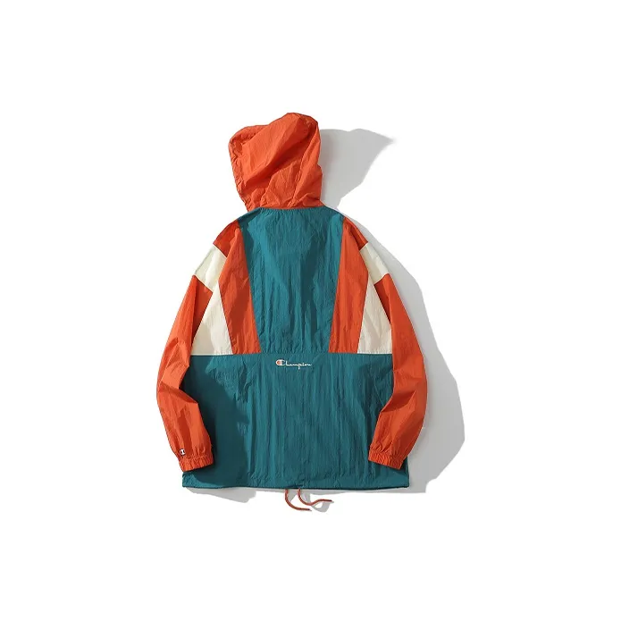 Champion Jacket US Version Unisex Orange Red-1