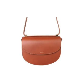 A.P.C Genève Flap Shoulder Bag