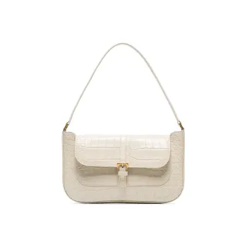 By Far Miranda Embossed Shoulder Bag