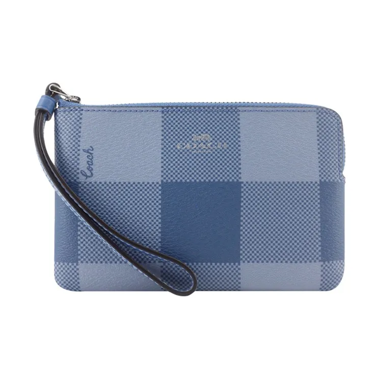 COACH Corner Zip Coin Purses-0