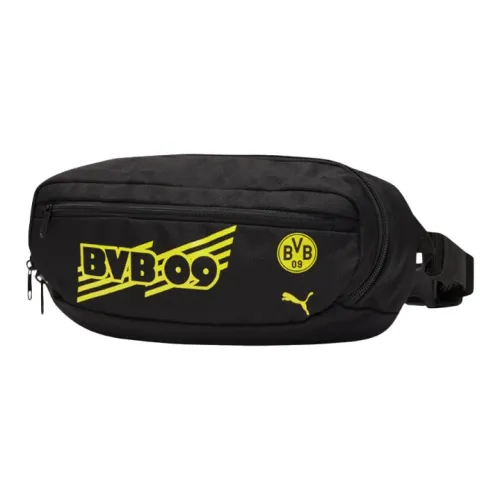 PUMA Fabric One Shoulder Crossbody Fanny Pack Regular Unisex Black