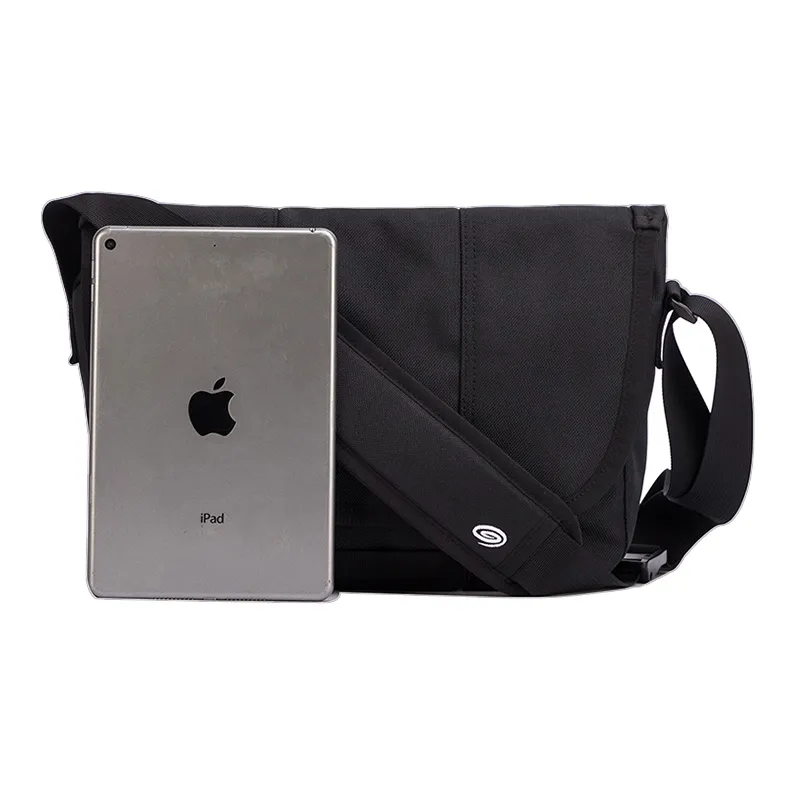 Timbuk2 Polyester Large Capacity Student Messenger Bag Cycling Crossbody Bag Regular Unisex Black-0
