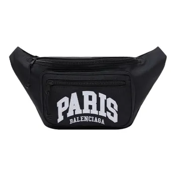 Balenciaga Recycled Nylon Fanny Pack Regular Men's Black