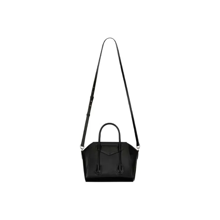 Givenchy Antigona Cow Leather Shoulder Bag Crossbody Bag Handbag Mini Women's Black-2