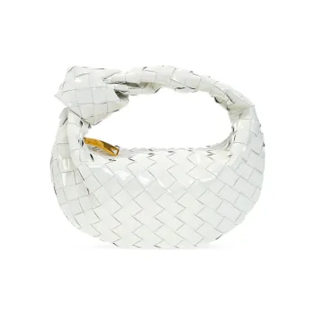 Bottega Veneta Cow Leather One Shoulder Handbags Regular Women's White
