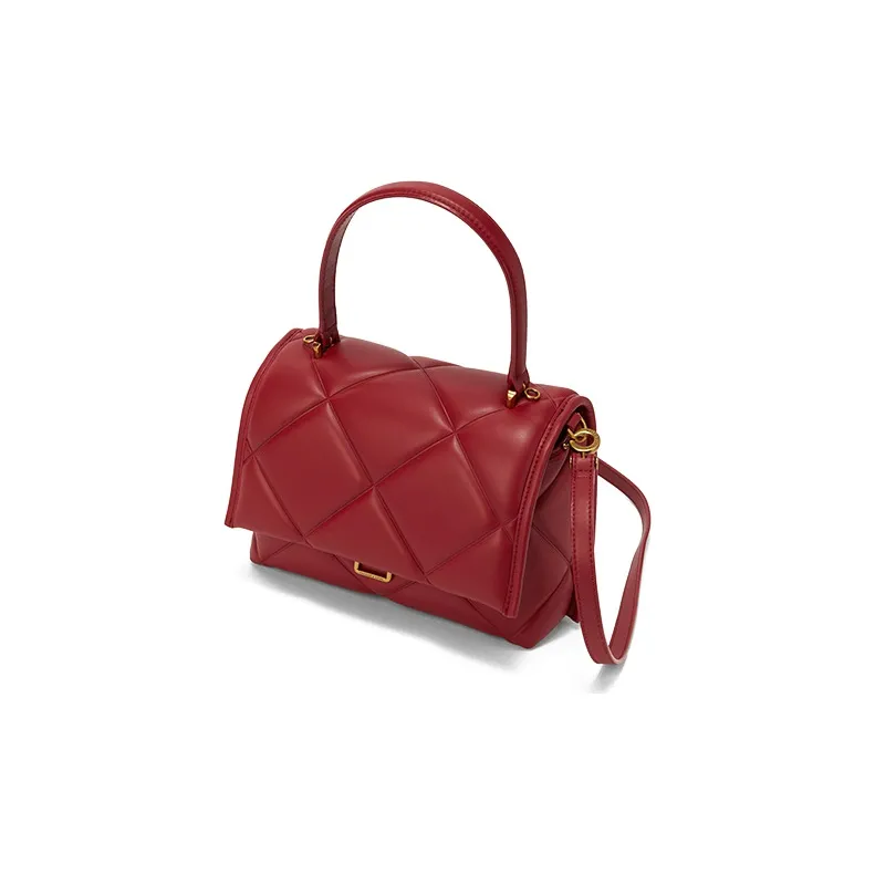 CHARLES&KEITH Leather One Shoulder Handbag Regular Women's Multicolor-6