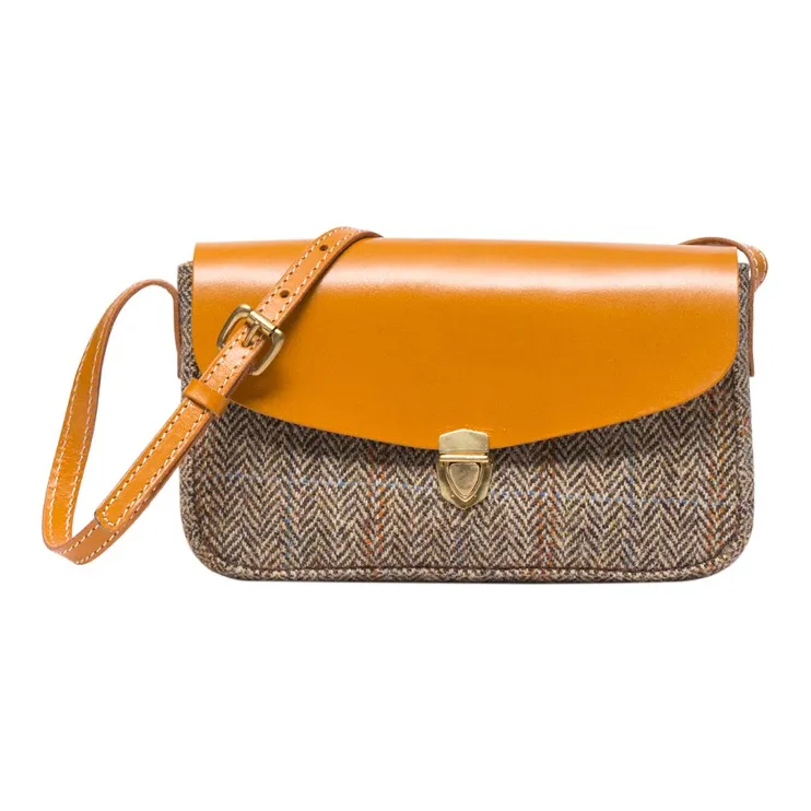 Julychagall Woolen Shoulder Bag Women's Floral Color-1