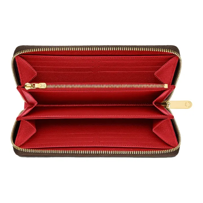 LOUIS VUITTON Zippy Wallet Monogram Poppy-3