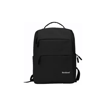 ROCKLAND Oxford Cotton Backpack Regular Unisex Black/Gray