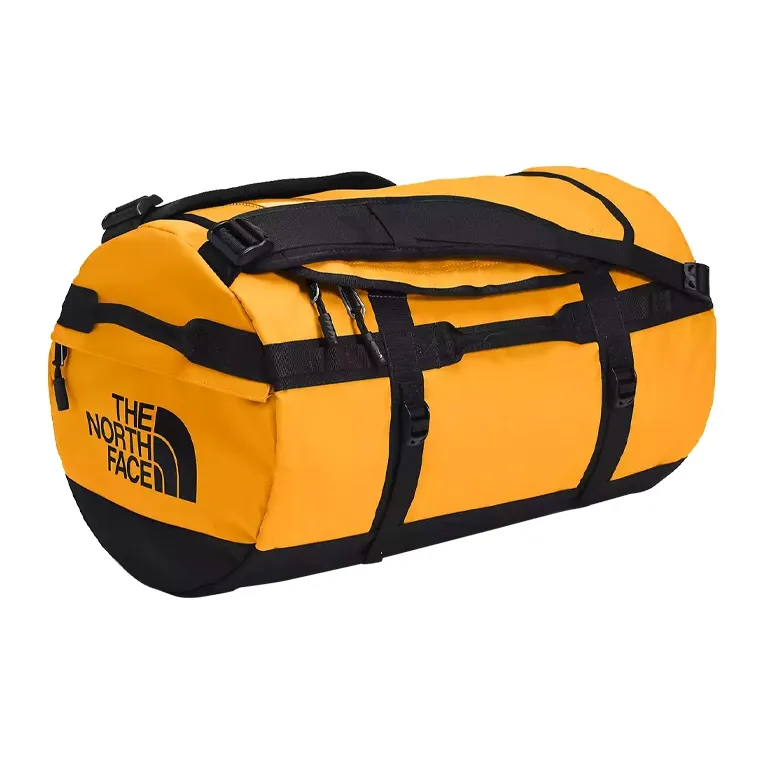 THE NORTH FACE Nylon Fabric PVC Handbag Regular Unisex Gold/Black-2