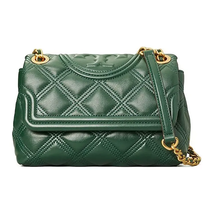 TORY BURCH Fleming Sheepskin Crossbody Chain Bag Shoulder Bag Women's Jasper-0