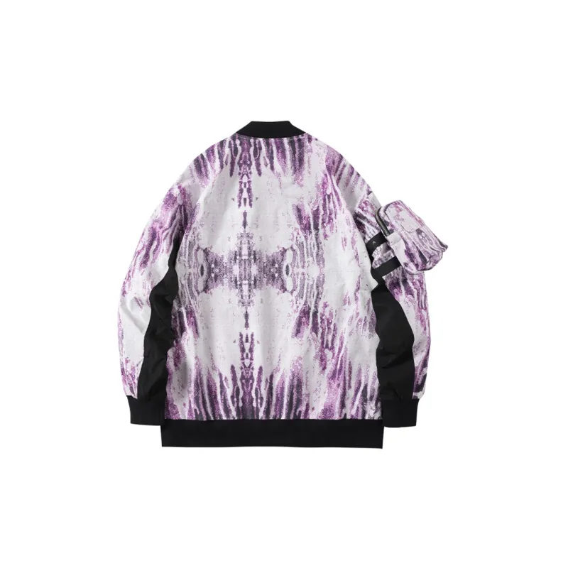 ENSHADOWER Jackets Unisex White Purple-1