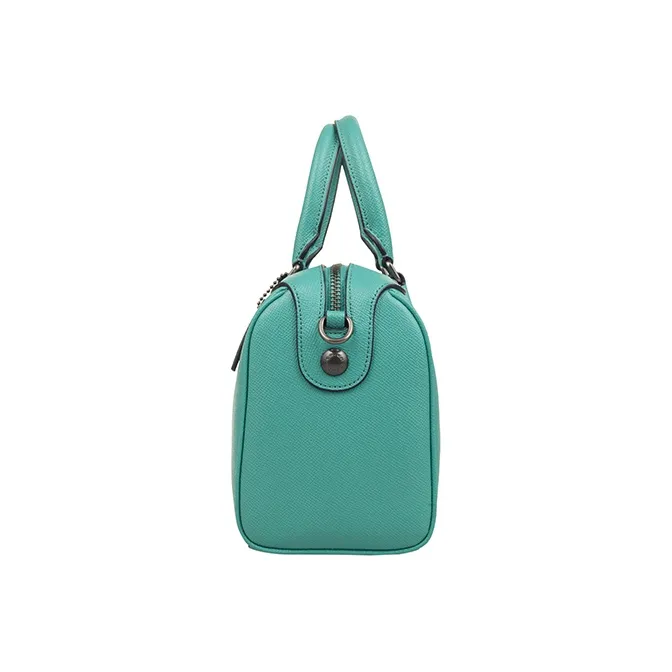 COACH Bennett Leather Boston Bag Handbags Shoulder Bag Crossbody Bag Women's Green-3