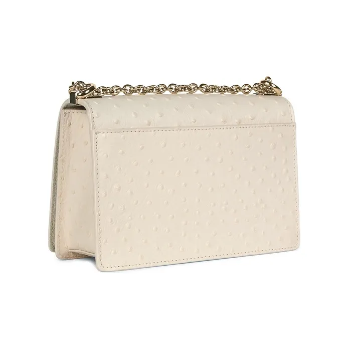 Furla Mimi Collection Lambskin Shoulder Bag Crossbody Bag Mini Women's Ecru-1