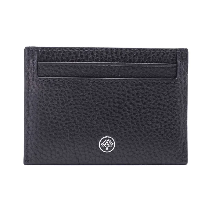 Mulberry Grained Leather Card Holder Women's Black-2