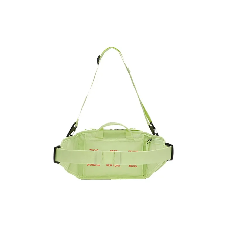 Nike Fabric Shoulder Bag, Crossbody Bag Regular Unisex Light Lemon-3
