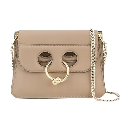 JW Anderson Cow Leather Shoulder Bag Women's Nude