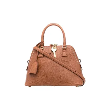 Maison Margiela Calfskin Handbag Women's Brown