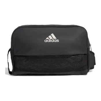 Adidas Polyester Athletic Shoes With Clutch Unisex Black