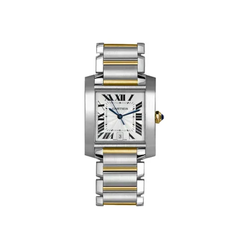 CARTIER Men Tank Collection Swiss Watch