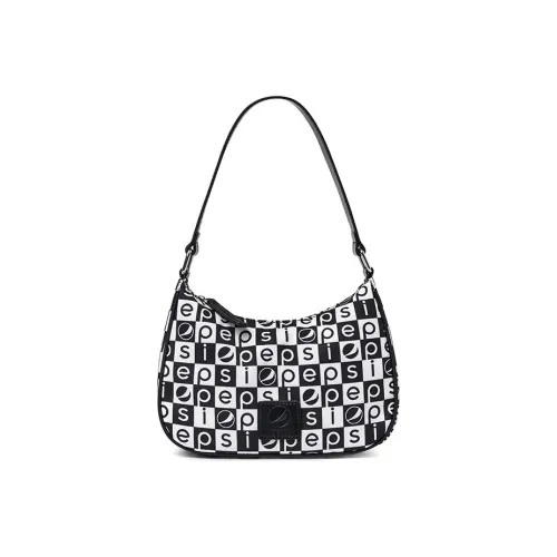 Pepsi Handbags Black/White