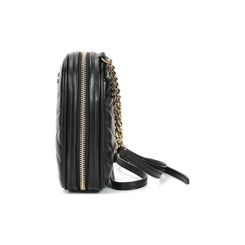 TORY BURCH Sheepskin One Shoulder Crossbody Cell Phone Pouch Trumpets Women's Black-2
